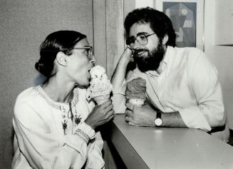 Flavorful fantasy: Greg and Judith Mahon opened their ice cream parlor on Bloor St