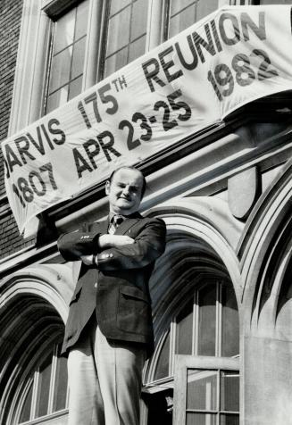 Welcome back: When Jarvis Collegiate grads celebrate the school's 175th anniversary beginning Thursday, Harvey Medland will be there to help welcome them