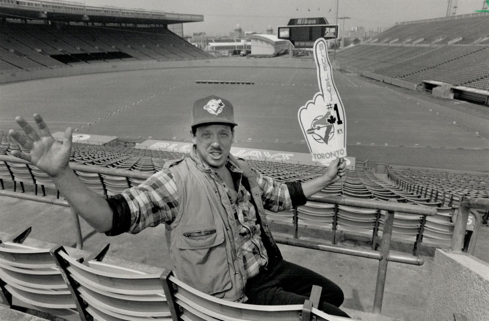 Number 1 Fan: Jim Millar says he was the first person to request season's tickets after the Blue Jays franchise was announced in 1976