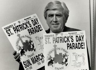 Irish festival: Sean Moore is vice-chairman of the St. Patrick's Parade Society. There are more than 100,000 Canadians of Irish descent in Metro.