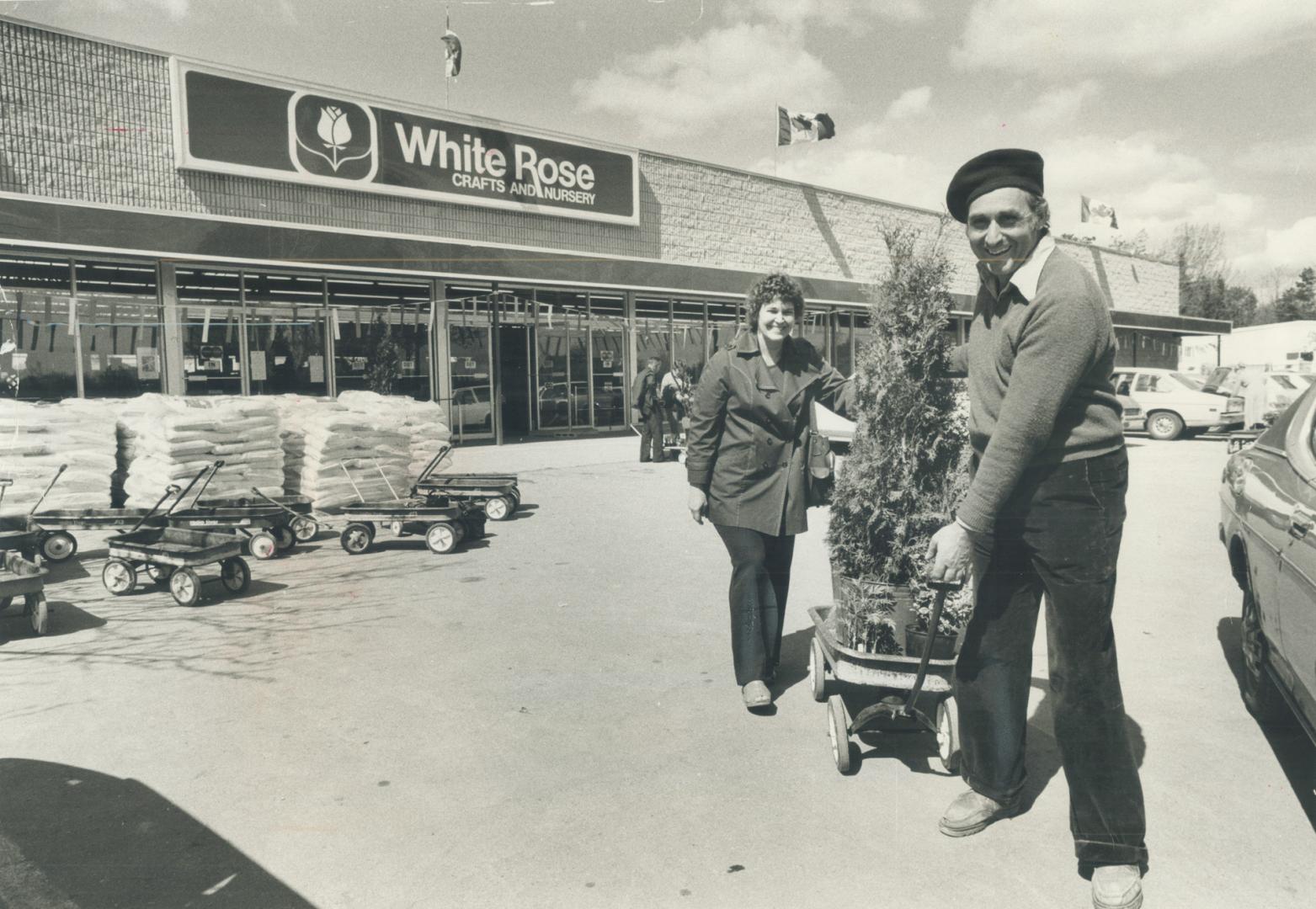 Alex Raab owns seven garden centres. Picking a peach from your own tree is a special experience, he says.