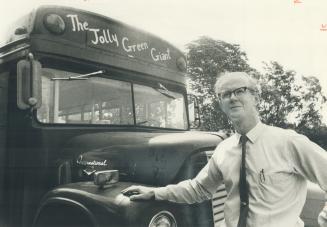 From sea even unto sea, Canada's motto, could be taken for his own by Bob Raymond, of Islington, who has converted a school bus into a mobile camp