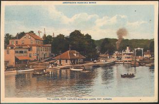 The Locks, Port Carling, Muskoka Lakes, Ontario Canada