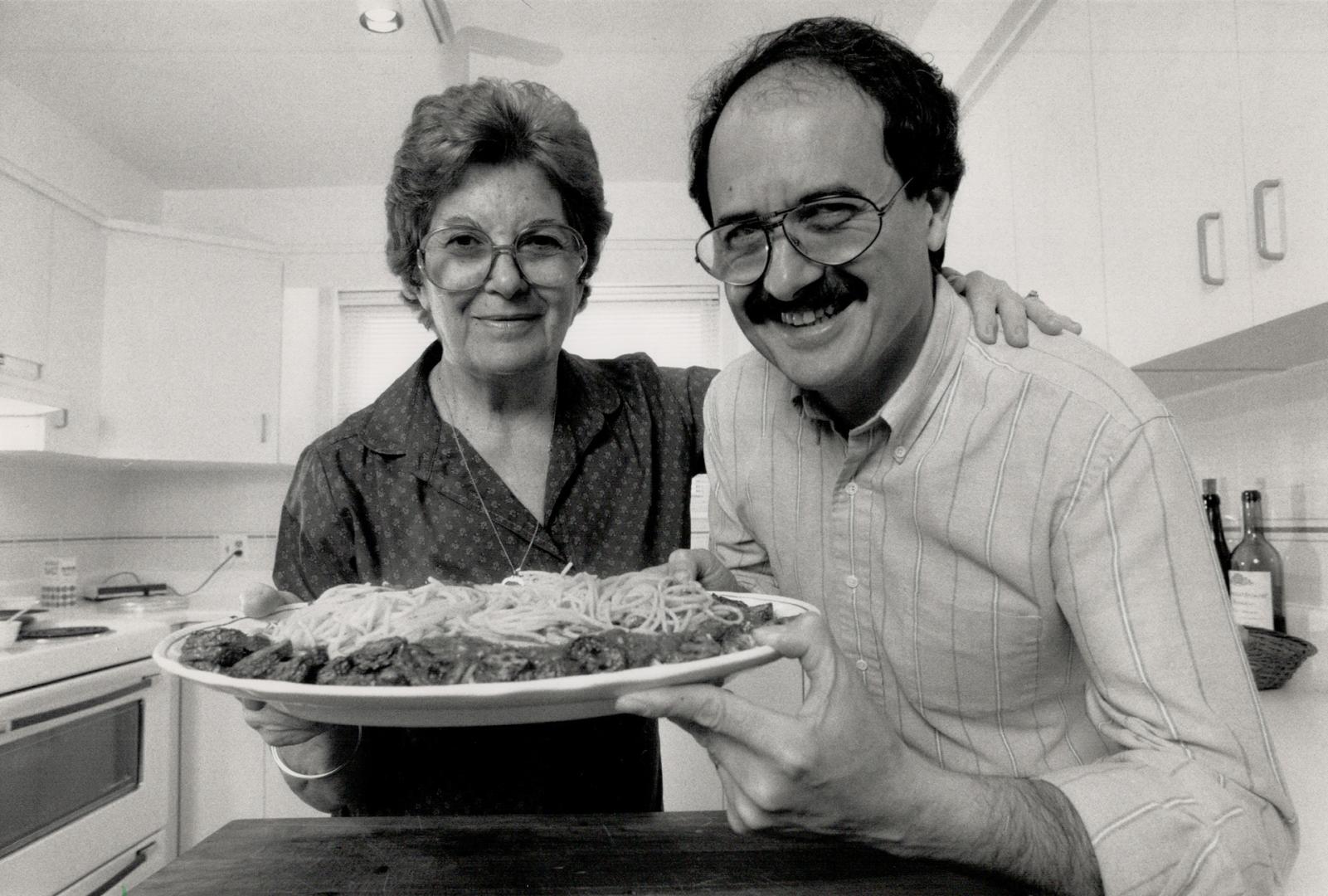 Mom's student: Food importer James Savona learned to cook by watching his mother, Nina