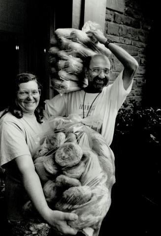 Their calling: Joan and Andrew Simone, a dermatologist in Etobicoke, gave up their fancy lifestyle to run the volunteer organization, Canadian Food for Children