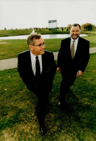 Bruce Simmons (right) and Stephen Ross