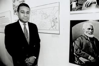 Curator Sheldon Taylor, of A Portrait Of African-Canadian Life In Ontario.