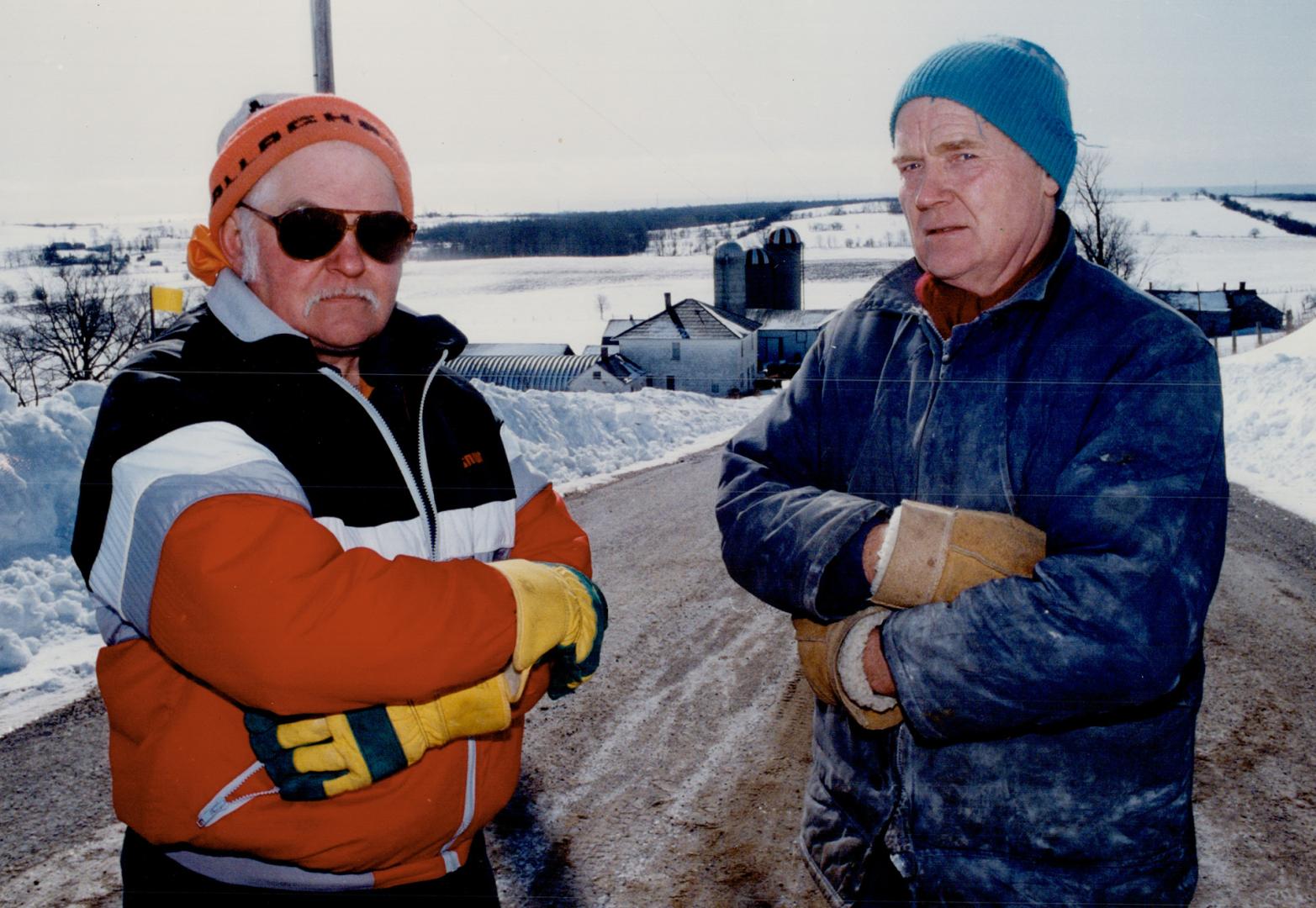 Farmer: Warren Stapleton's family fears they will lose their farm if dump goes in nearby.