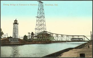 Swing Bridge at Entrance to Harbour, Hamilton, Ontario