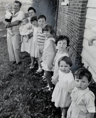 Evicted from their North York home, so the street can be widened, Albert and Velma Treadwell and their eight children are looking for a home again