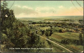 View from mountain peak, Dundas, Canada