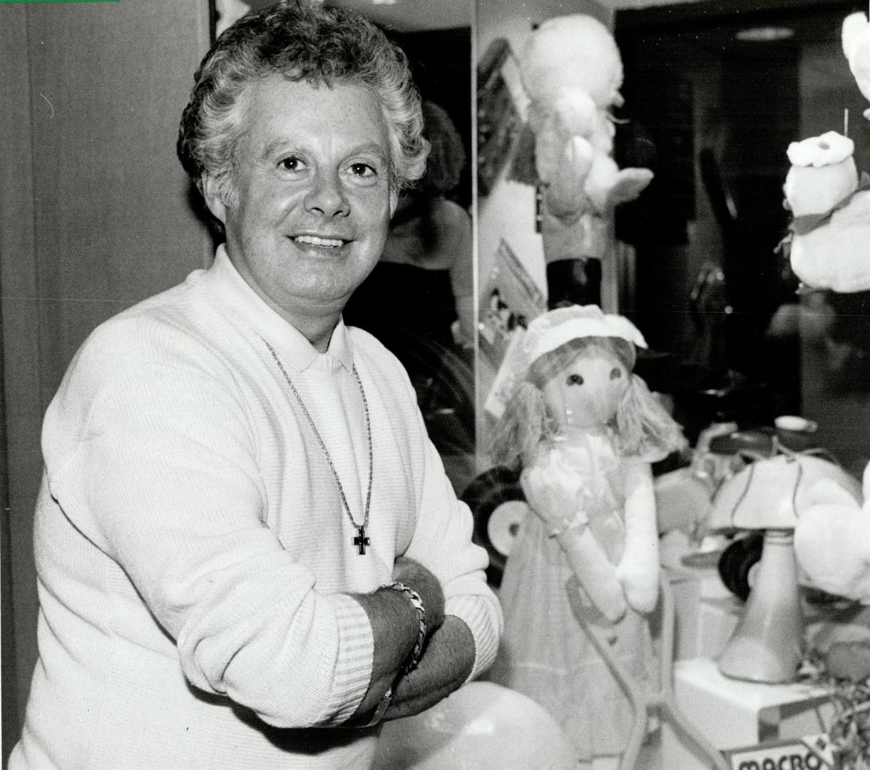 Danny La Rue: A comic in a frock is how popular British entertainer describes himself.