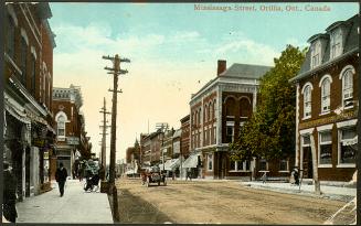 Mississauga Street, Orillia, Ontario, Canada