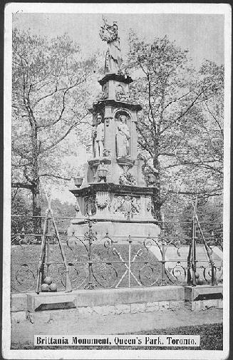 Britannia Monument, Queen's Park, Toronto