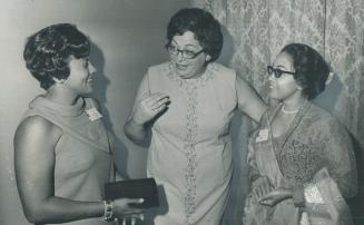 Judy LaMarsh talks with Mrs