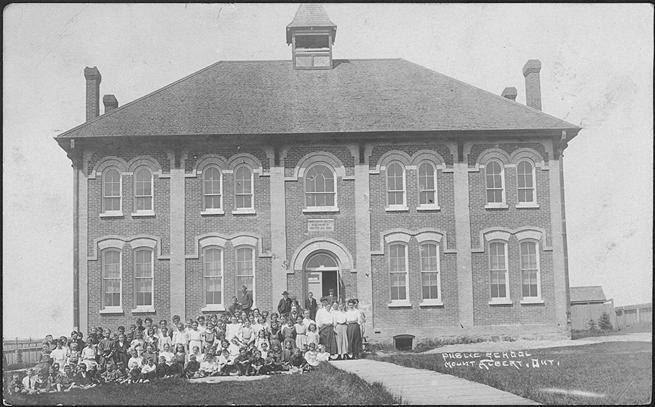 Public School, Mount Albert, Ontario