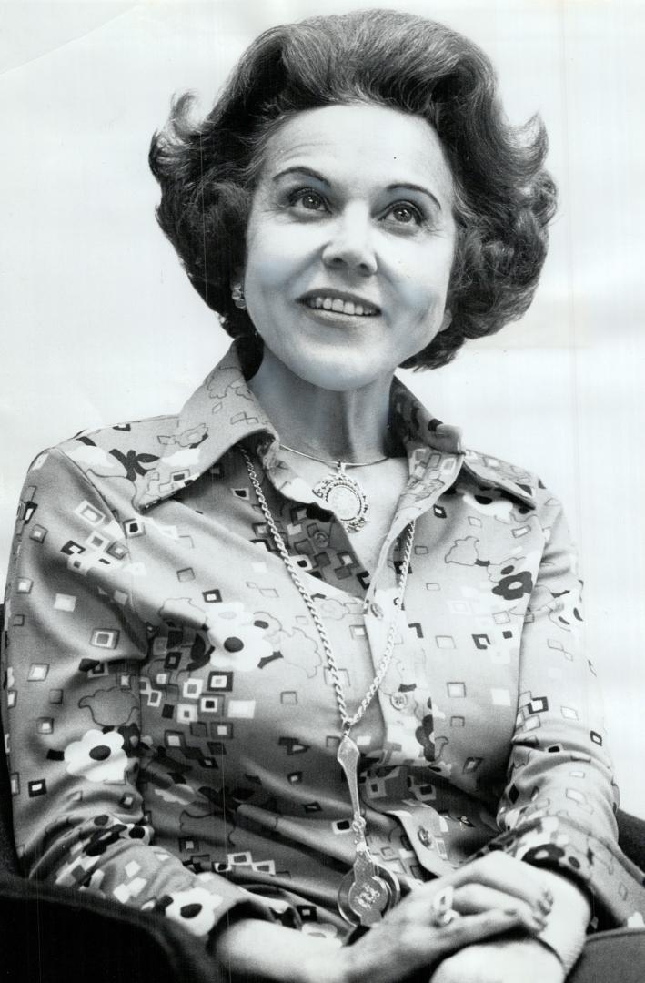 Super confident Ann Landers. She's square - but compassionate