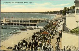 Board Walk and Pier, Crystal Beach, Canada