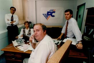 Progressive conservative team: Directors are John Laschinger, executive director, Jayne Sutherland, Phil Gillies and Mitch Patten.