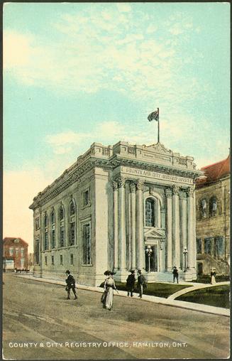 County and City Registry Office, Hamilton, Ontario