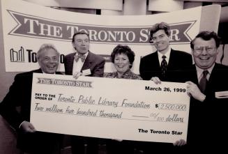 G. Mel Lastman, John Honderich, Josephine Bryant, Rick Goldsmith Richard Boxer