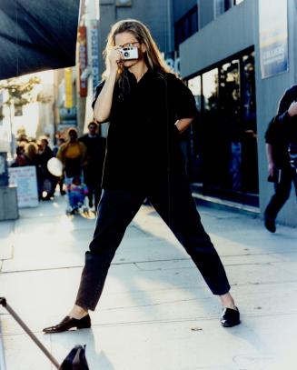 Celebrities in focus: Blues Brothers, Dan Aykroyd, left, and John Belushi, plus punker or pop singer Patti Smith are captured in Photographs Annie Leibovitz 1970-1990