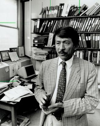 Dr. Victor Ling: The world famous cancer researcher feels probably more satisfied by local kudos from the Princess Margaret Hospital staff.