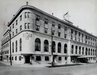 This is the headquarters of Gen Douglas MacArthur where he will confront his old enemies of the Japanese Imperial staff and give them order henceforth