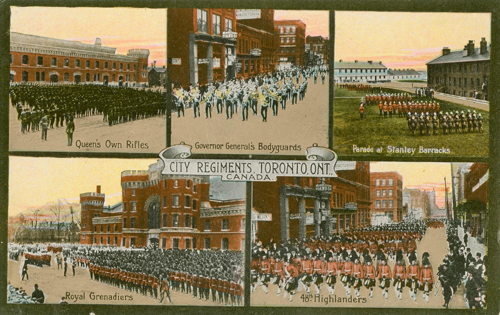 City Regiments, Toronto, Ont., Canada