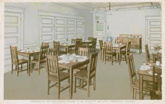 Corner of Office Lunch Room, E. W. Gillett Co. Ltd. Toronto, Canada