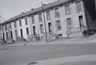 Parliament St., east side, approximate at present Adelaide St. E.? Toronto, Ont.