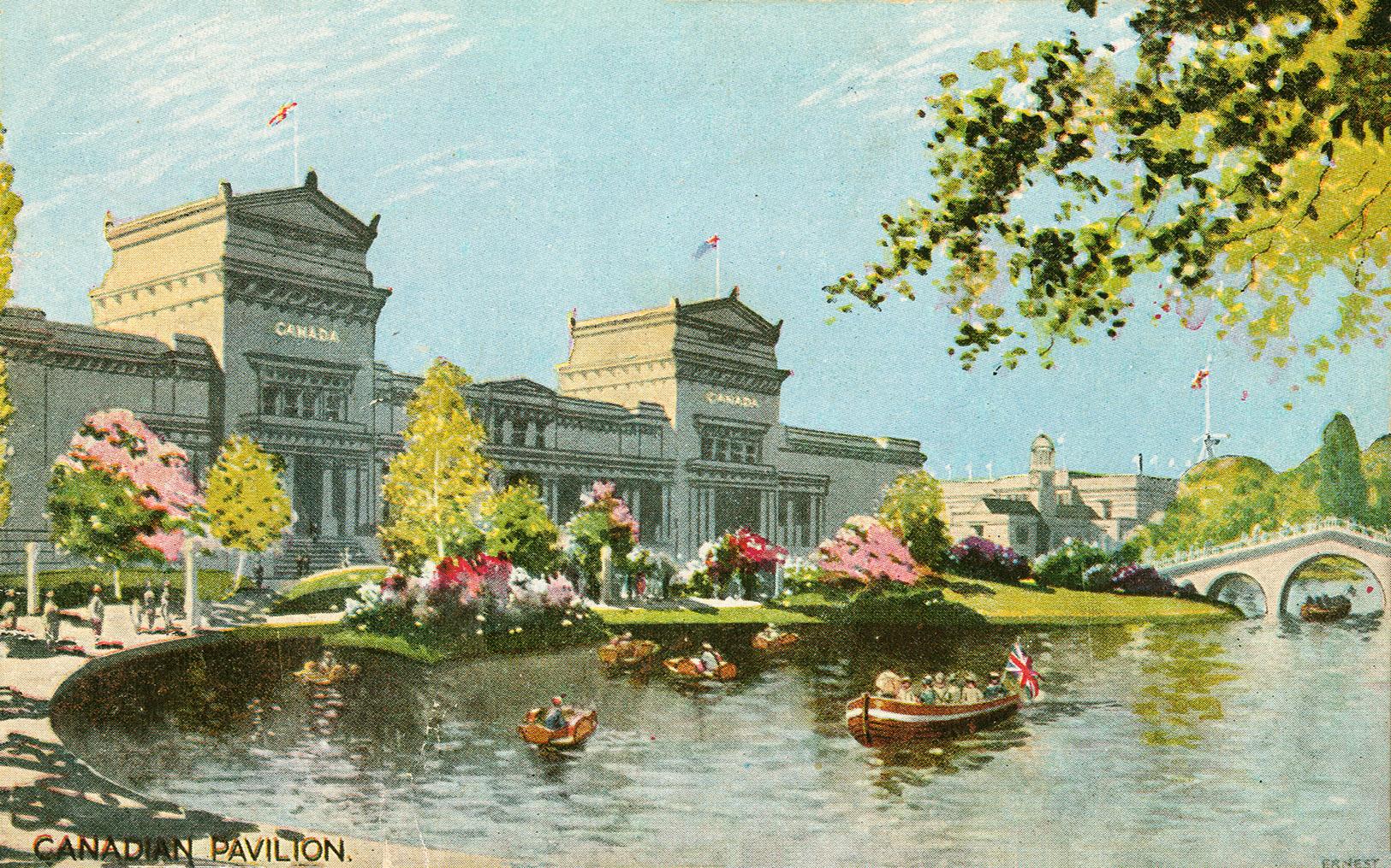 Canadian pavilion, British Empire Exhibition, 1924