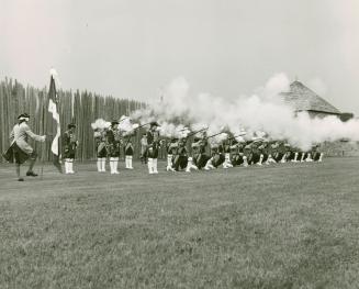 Sainte-Marie Among the Hurons historical site at Midland, Ont.