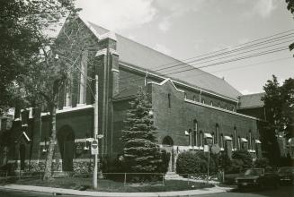 St. Mary Magdalene Anglican Church, Manning Avenue, northeast corner of Ulster Street, Toronto, Ontario.