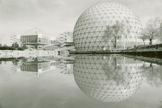 Design focus: At the heart of Ontario Place is the Cinesphere, an 800-seat cinema with an 80-foot-by-60-foot screen