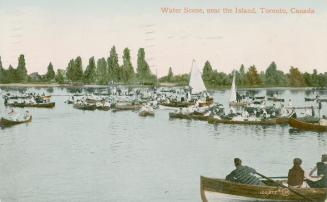 Water Scene, near the Island, Toronto, Canada