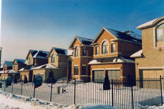 Model homes. Ajax, Ontario