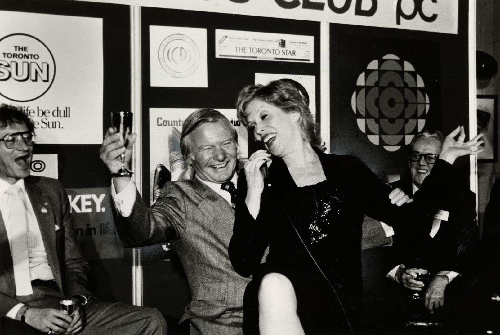 That's just my Bill. Premier William Davis was serenaded yesterday with the popular song, Bill, after he officially opened the new Toronto Press Club (...)