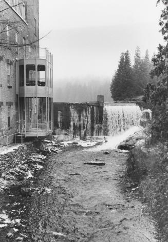 Millcroft Inn waterfall, Alton, Ontario