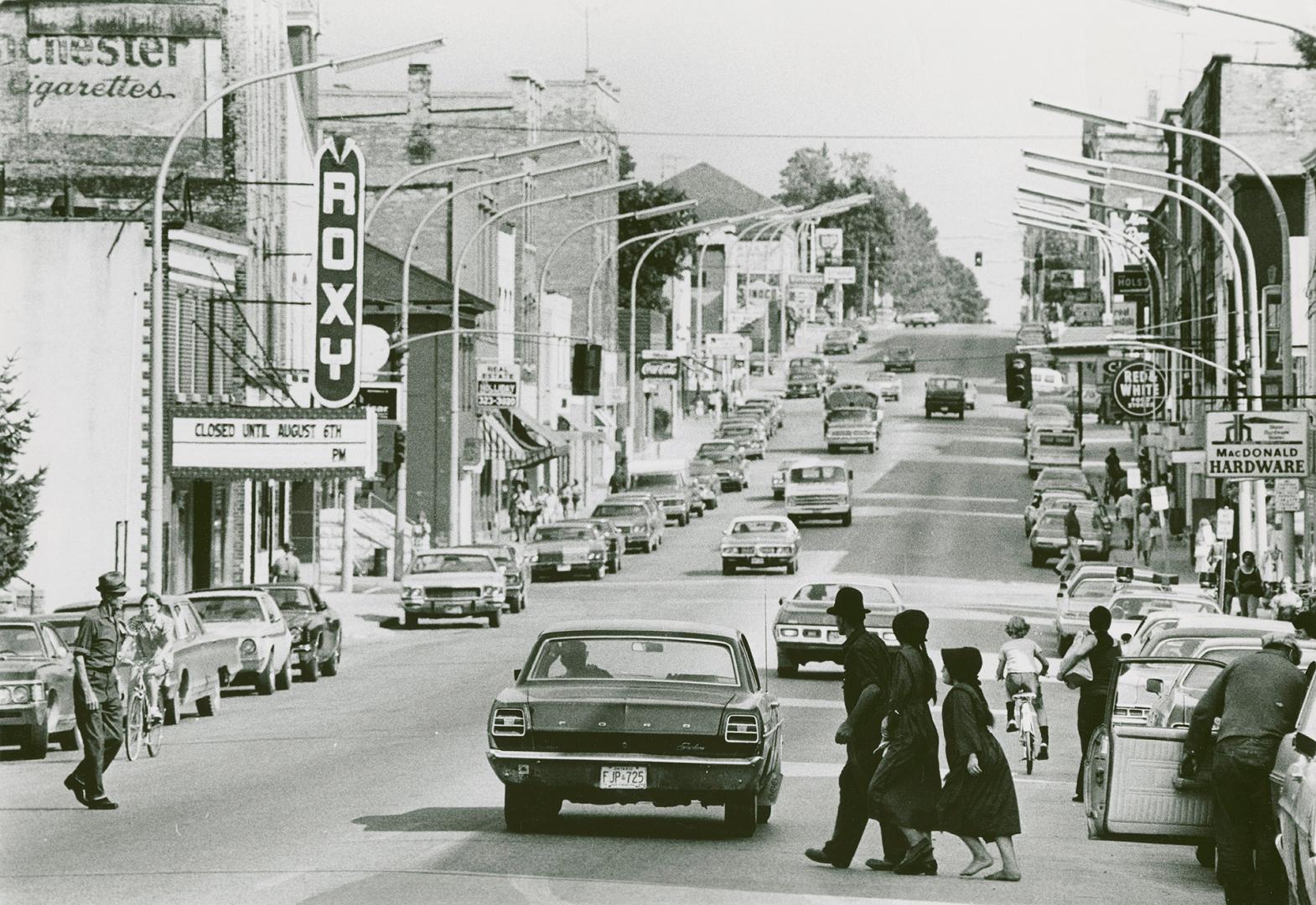 Main street of Mount Forest, Ont.