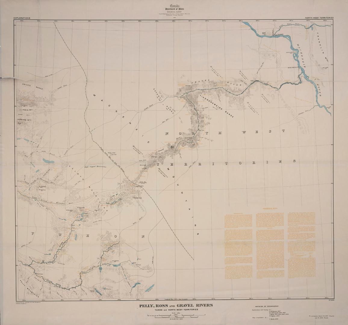 Pelly, Ross and Gravel Rivers Yukon and North West Territories