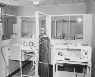 Nursery at Red Cross Hospital, Bancroft, Ontario