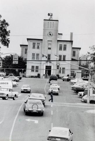 Old city hall, Barrie, Ontario