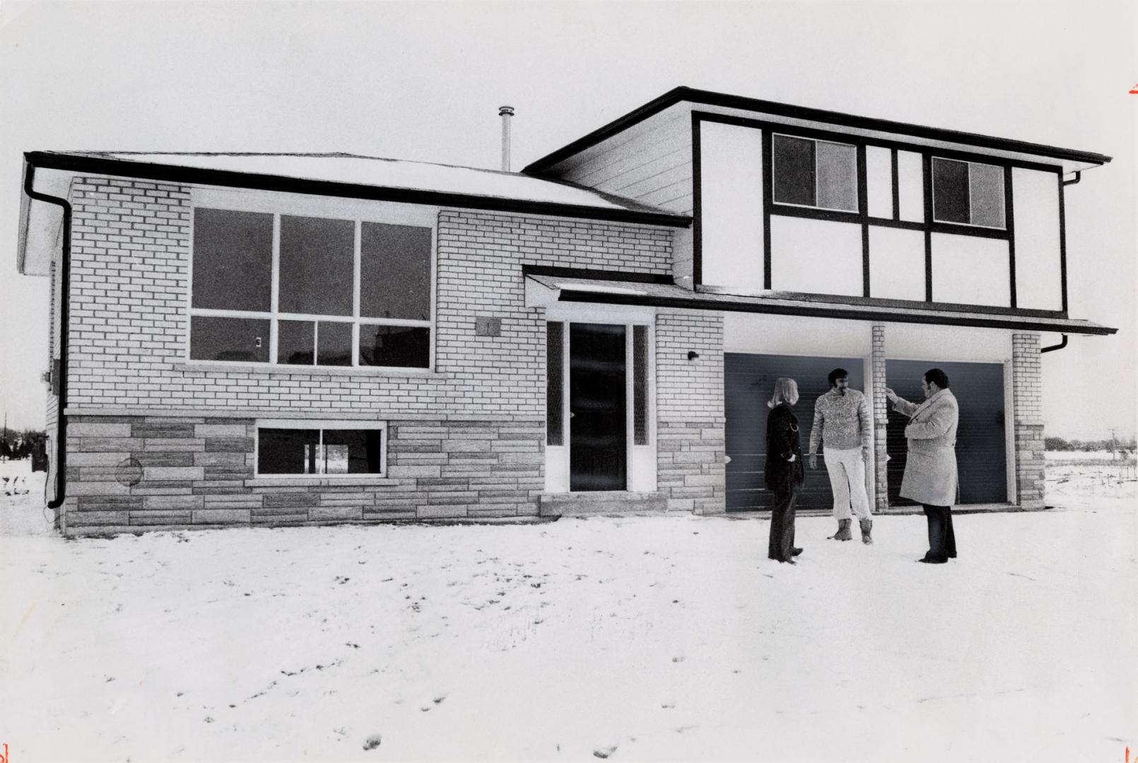 Lancelot house built by D'Angelo Homes in Camelot Village. Bowmanville, Ontario