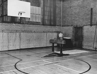 Gymnasium of Pine Ridge Boys School, Bowmanville, Ontario