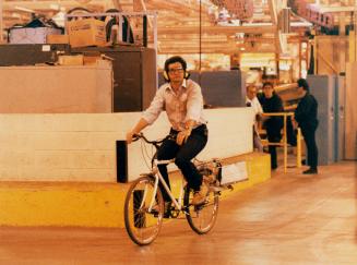 Interior Chrysler Plant.  Bramalea, Ontario