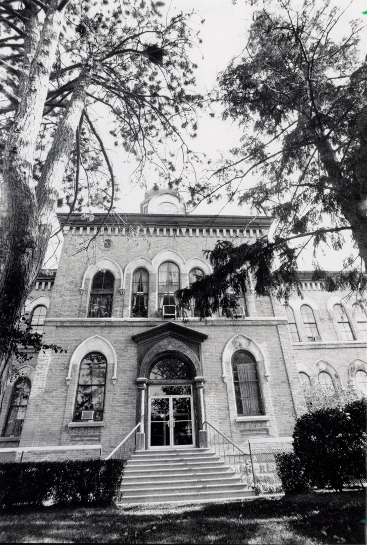 Peel's historic county courthouse. Brampton, Ontario