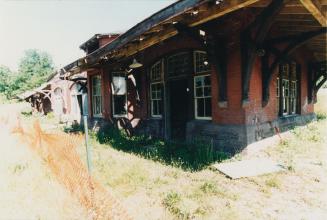 Canadian Pacific Railway station. Brampton, Ontario