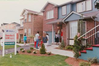 Interlot model house by Greenpark at Windmill Gate, Brampton, Ontario