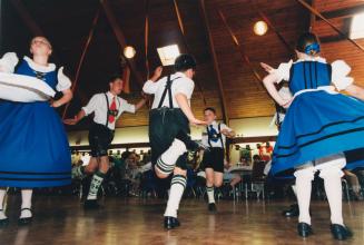 German pavilion at the Carabram festival. Brampton, Ontario